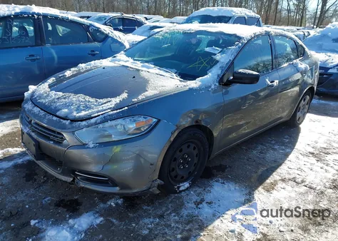2013 Dodge Dart Aero z USA, uszkodzony, nr VIN 1C3CDFAH0DD216104